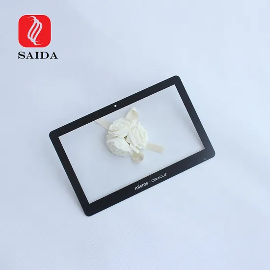 Toughened Glass Cover with Silk Printing LED LCD Screen Display Panel