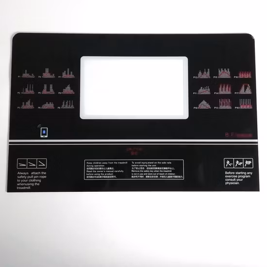 Tampa de vidro temperado Painel de toque Use vidro